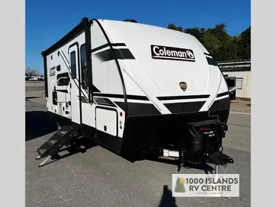 Dutchmen Coleman Light travel trailer 1805RB highlights: Fold-Down Sofa Indoor/Outdoor Table Rear Ba...