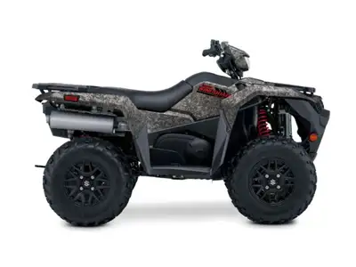 OUR MOST POWERFUL KING QUAD WITH POWER STEERING, MAG WHEELS AND CARRIER COVERS The KingQuad 750 XPZ...