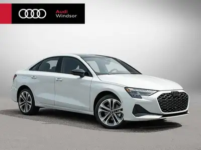 This Audi A3 Sedan boasts a Intercooled Turbo Gas/Electric I-4 2.0 L/121 engine powering this Automa...