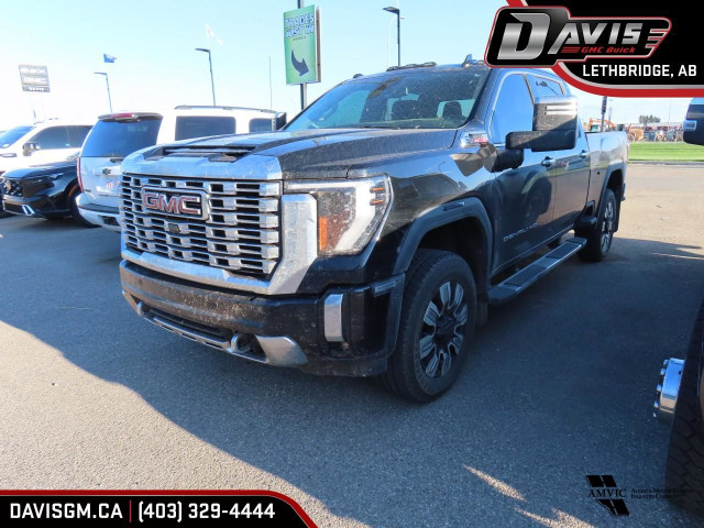 2024 GMC Sierra 3500HD Denali 6.6L DURAMAX 8CYL | HEATED & VE... in Cars & Trucks in Lethbridge