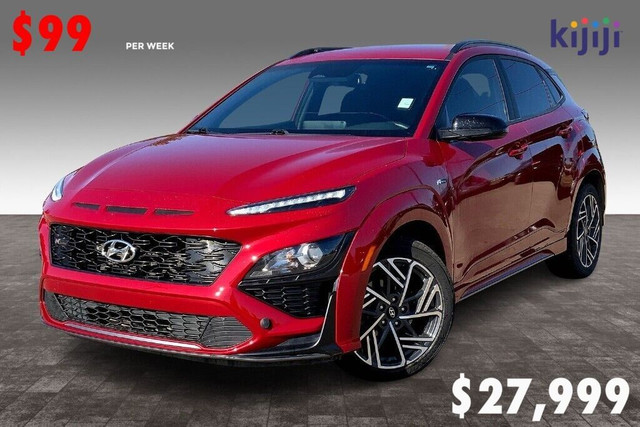 2022 Hyundai KONA AWD N LINE in Cars & Trucks in Edmonton