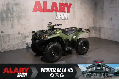 Ce VTT YAMAHA KODIAK 450 DAE 2025 est disponible DÈS MAINTENANT! Contactez-nous au 450-420-2707. PDS...