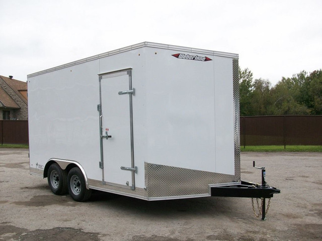  2024 Weberlane CARGO 8'.5in. X 14' V-NOSE 2X 5200LB. CONTRACTEU in Travel Trailers & Campers in Laval / North Shore