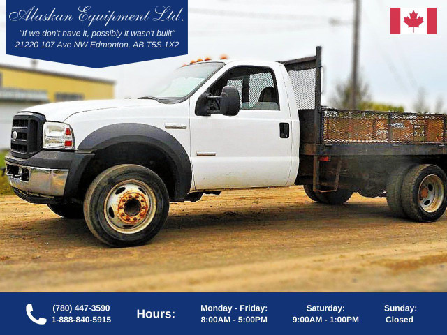 2006 Ford F450 Super Duty Single Axle Deck Truck in Cars & Trucks in St. Albert