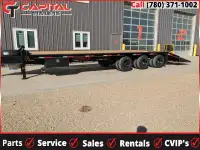 2024 Double A Trailers Highboy Deckover Trailer 8.5' x 30'
