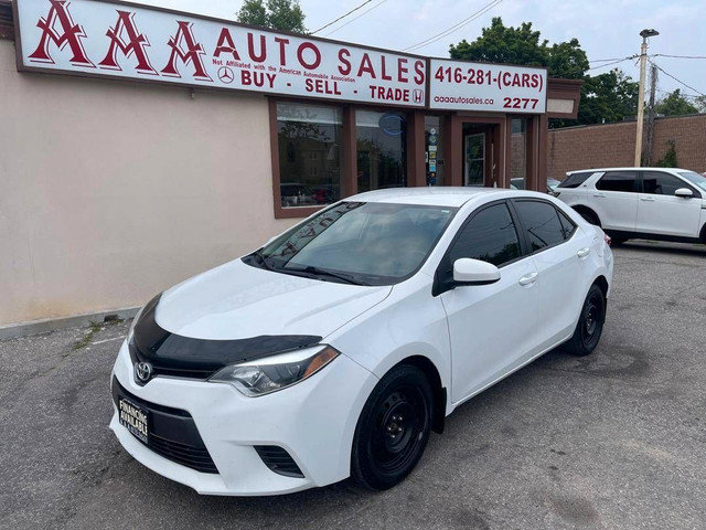 2016 Toyota Corolla 4dr Sdn LE No Accidents in Cars & Trucks in City of Toronto