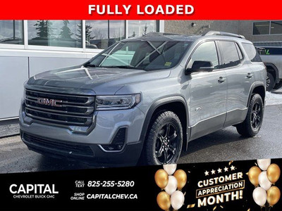 2023 GMC Acadia AT4 + TECH PACK + LUXURY PACK + SUNROOF