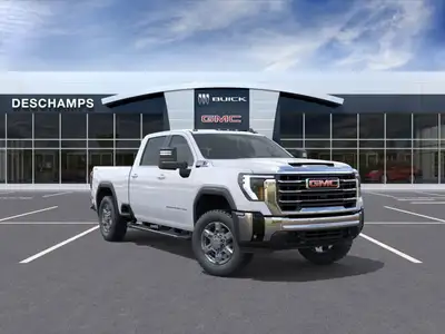 Ce GMC Sierra 2500 HD 2025 version SLE cabine multiplace 4RM 159 po est un camion neuf offert chez D...
