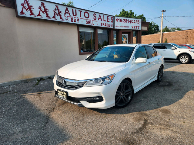 2017 Honda Accord 4dr I4 CVT Sport No Accidents Sunroof HTD Seat in Cars & Trucks in City of Toronto