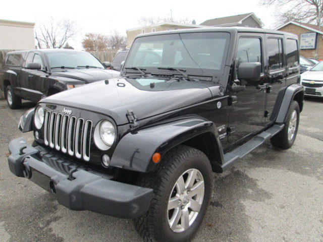  2016 Jeep WRANGLER UNLIMITED 4WD 4dr Sahara, Power Group, Alloy in Cars & Trucks in St. Catharines