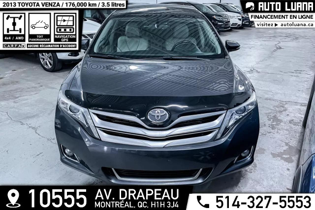 2013 TOYOTA Venza LIMITED AWD/TOIT PANO/CAMERA/GPS/MAGS/KEYLESS in Cars & Trucks in City of Montréal - Image 2