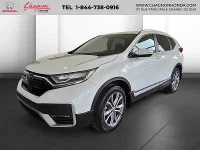 ***HONDA CR-V TOURING 2022, CLIENT MAISON, JAMAIS ACCIDENTÉ, NAVIGATION, INTERIEUR EN CUIR,DÉMARREUR...