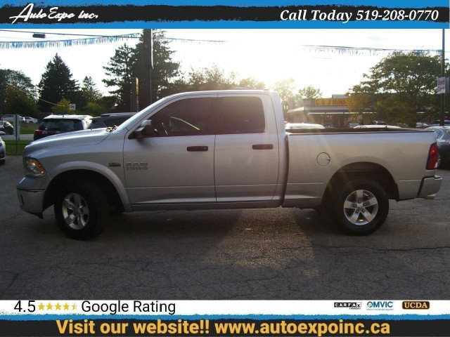  2017 RAM 1500 SLT,4WD Quad Cab 140.5" Outdoorsman,Certified,,, in Cars & Trucks in Kitchener / Waterloo - Image 2