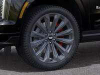 Commanding in every sense, the 2025 Cadillac Escalade ESV V-Series finished in sleek Black Raven sit... (image 8)