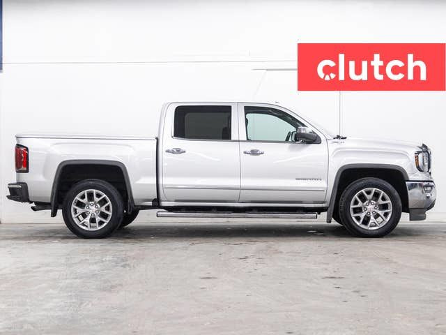 2018 GMC Sierra 1500 SLT Crew Cab 5 3/4 ft 4x4 w/ Apple CarPlay  in Cars & Trucks in City of Toronto - Image 4