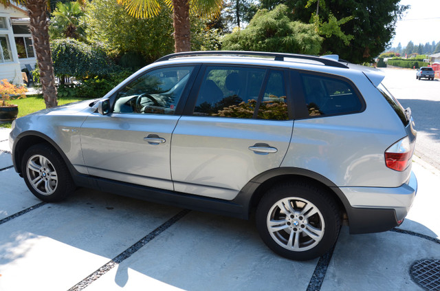 2007 BMW X3, great condition, 187,000 km, $7,500 in Cars & Trucks in North Shore