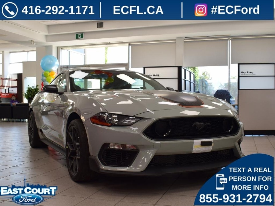 2022 Ford Mustang MACH 1| RECARO SEATS| HANDLING PACKAGE| APP PACKAGE