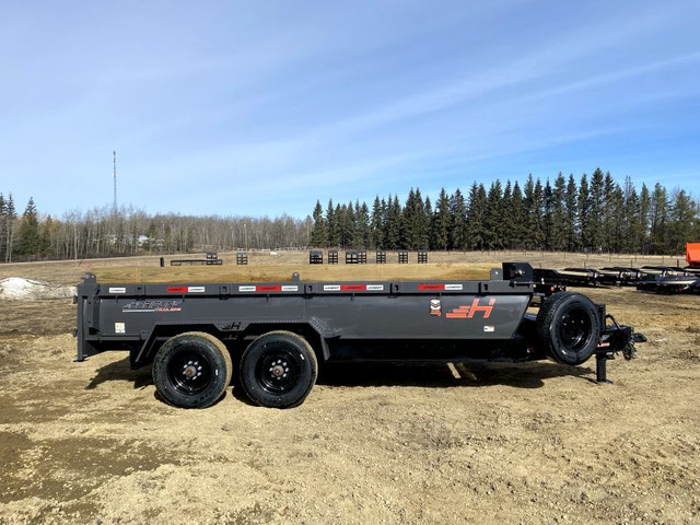 2024 Horizon Trailers 81''X16' DUMP BOX W/ 2' HIGH SIDES 21000 G in Cargo & Utility Trailers in Strathcona County - Image 3