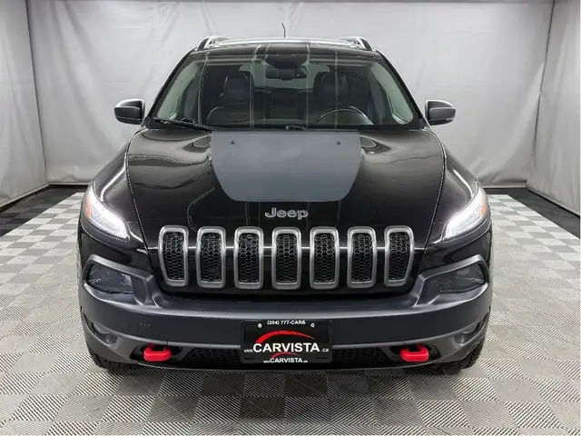 2017 Jeep Cherokee TRAILHAWK L 4X4 - REMOTE START/LEATHER INTERI in Cars & Trucks in Winnipeg - Image 4