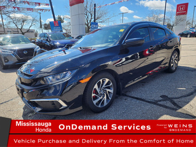 2020 Honda Civic EX /CERTIFIED/ ONE OWNER/ NO ACCIDENTS