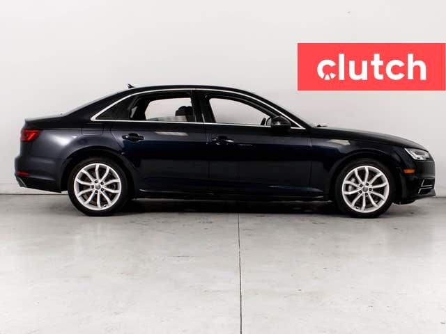 2018 Audi A4 Progressiv AWD w/ Sunroof, RearView Cam, Heated Sea in Cars & Trucks in Bedford - Image 4