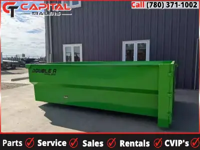 Bins for Roll Off Trailers perfect for: Demolition; Yard Waste; Commercial Waste; Construction Clean...