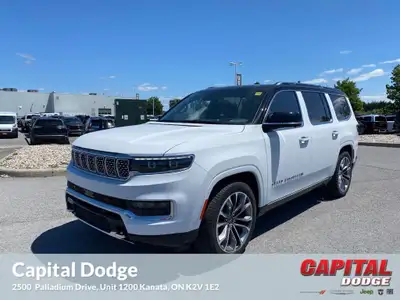 This Jeep Grand Wagoneer Series III, with a 3.0L I-6 twin turbo engine engine, features a 8-SPEED AU...