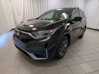 Ready for adventure, our 2021 Honda CR-V EX-L AWD in Crystal Black Pearl gets you to your destinatio... (image 3)