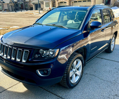 2015 Jeep Compass High Altitude SUNROOF, BLUE TOOTH, AUTOMATIC STARTER, LEATHER HEATED SEATS