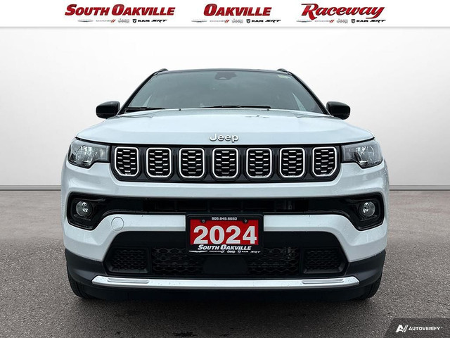 2024 Jeep Compass LIMITED | CARPLAY | LOW KMS | CLEAN CARFAX | in Cars & Trucks in Oakville / Halton Region - Image 2