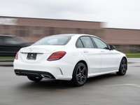 2020 Mercedes Benz C-300 AMG PKG White Exterior on Black Interior comes with Navigation, Back up Cam... (image 5)