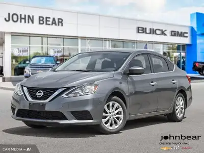 2017 Nissan Sentra 1.8 S AS IS (NOT CERTIFIED); LOCAL TRADE CVT with Xtronic, Marble Gray Cloth. FWD...