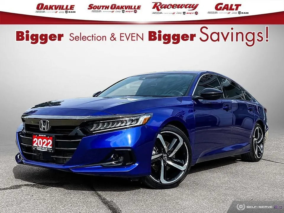 2022 Honda Accord SPORT | HEATED SEATS | SUNROOF | BLUETOOTH |