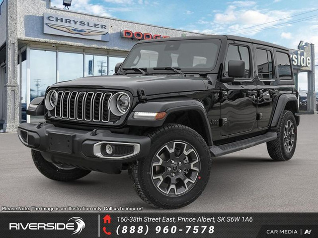 2025 JEEP Wrangler 4-Door Sahara in Cars & Trucks in Prince Albert