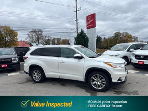 2016 Toyota Highlander XLE | Value Inspected Vehicle | Sirius XM | Bluetooth |