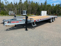 2024 Ktrail 25 +5  24 K Flat Bed equipment trailer galvanized 