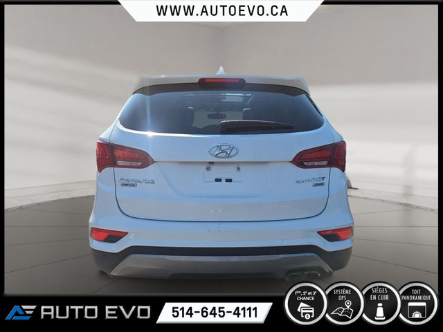 2017 Hyundai Santa Fe LIMITED AWD * CUIR * TOIT PANORAMIQUE * GP in Cars & Trucks in City of Montréal - Image 3