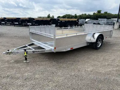 Canadian Mennonite Built Side Loader Aluminum Utility Trailer is $5,570.00 ! Ord: E1472-3716 - Ser:...
