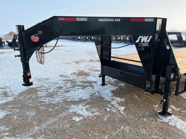 2025 SWS 28' Gooseneck Trailer (3) 7K Axles in Cargo & Utility Trailers in Edmonton - Image 2
