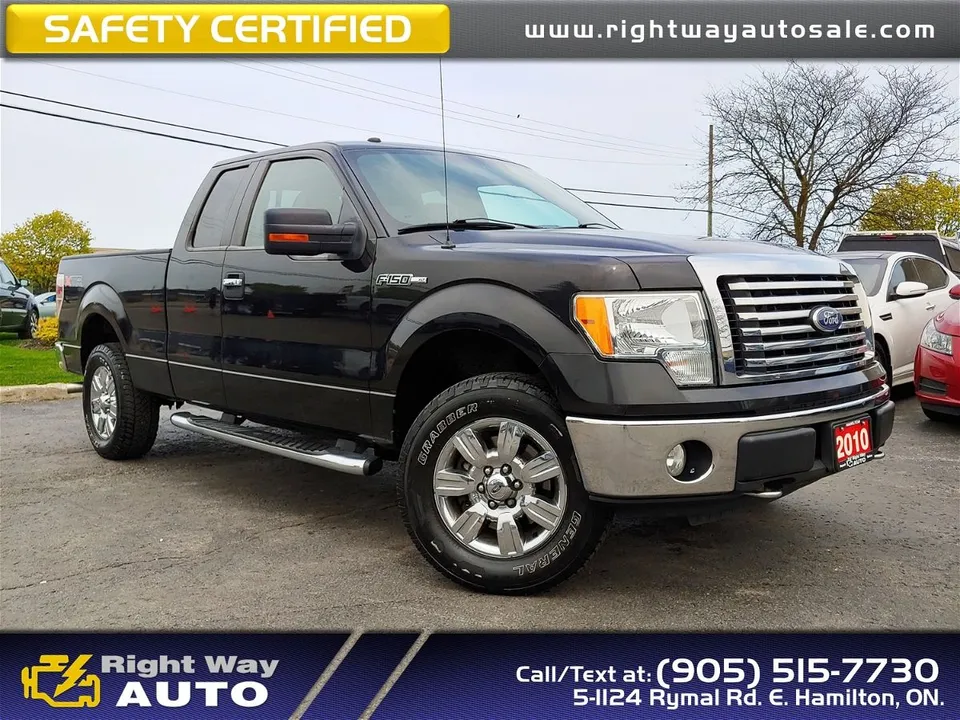 2010 Ford F-150 XLT SuperCab | 4x4 | SAFETY CERTIFIED