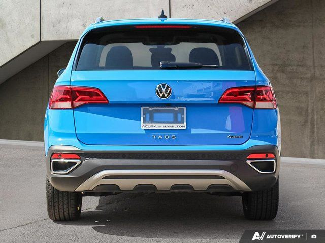 2024 Volkswagen Taos Highline | AWD | LOW KMS | NO ACCIDENTS in Cars & Trucks in Hamilton - Image 4