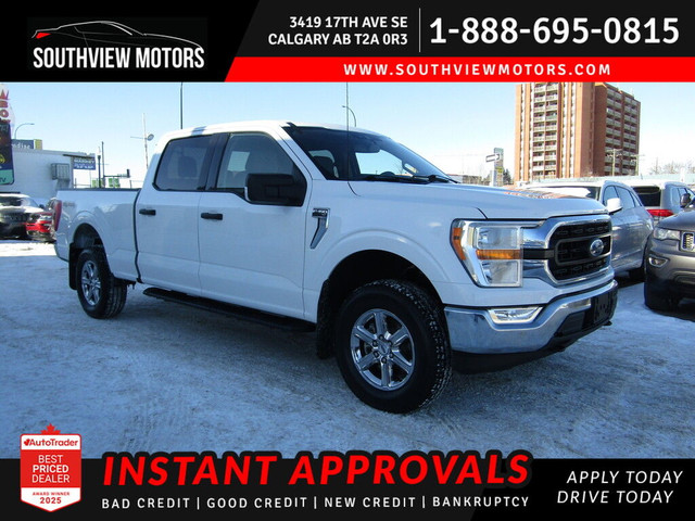 2021 Ford F-150 XLT 4WD SUPERCREW 6.5'BOX 5.0L B.CAMERA/TOWPKG in Cars & Trucks in Calgary