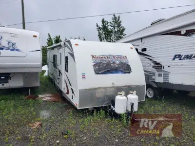 Please Call Us At 613.851.7326 with any questions? Single Slide North Trail Bunkhouse Travel Trailer...