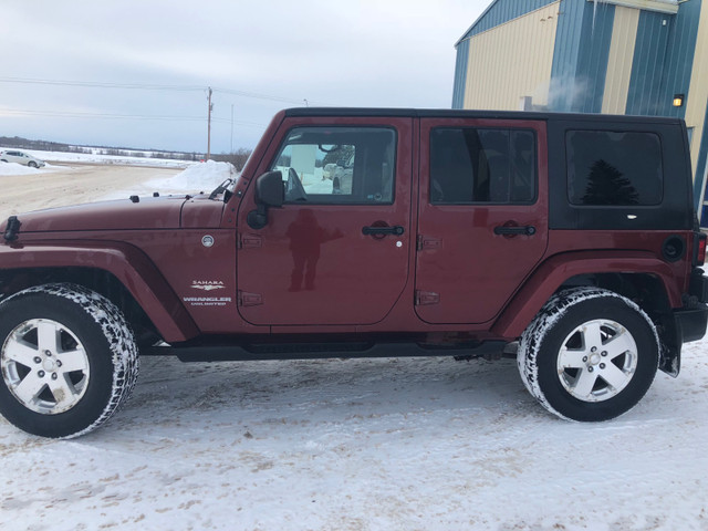 2009 Jeep Wrangler Unlimited Sahara in Cars & Trucks in Edmonton - Image 4