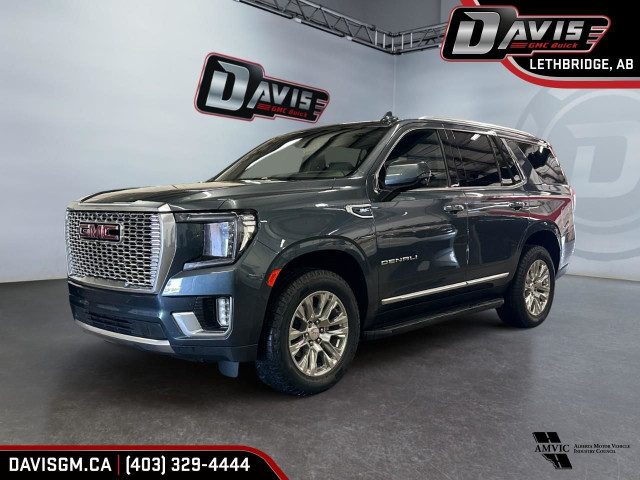 2021 GMC Yukon Denali 6.2L 8CYL | HEATED & VENTED FRONT SEATS... in Cars & Trucks in Lethbridge