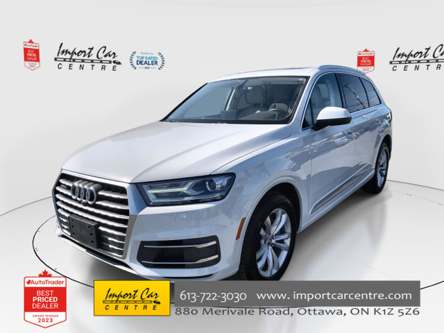 2019 Audi Q7 55 Progressiv LEATHER, PANO. ROOF, NAVI, VITRUAL... in Cars & Trucks in Ottawa