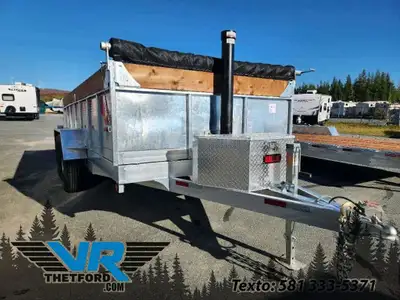 VR Thetford Paiement à partir de 0$/sem. + TX. 2025 Laroche GAD80X14 2 essieux 7000 lbs Contactez no...