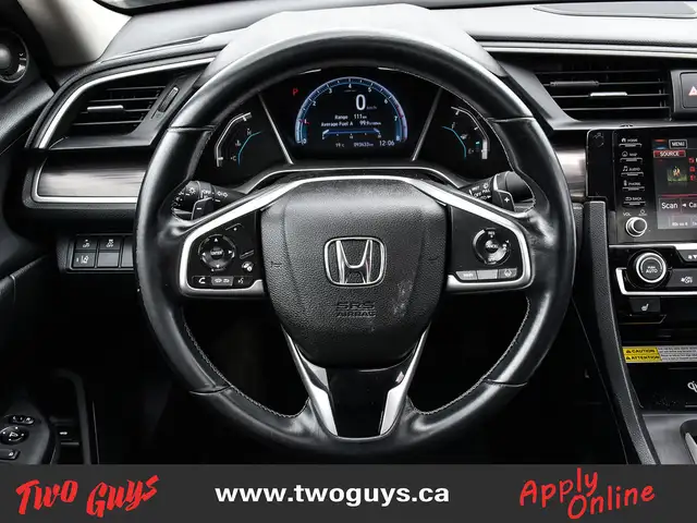 2019 Honda Civic Sedan Touring | Auto | Leather | Sunroof | Nav  in Cars & Trucks in St. Catharines - Image 18