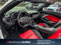 Recent Arrival! White 2022 Chevrolet Camaro SS 2SS RWD 10-Speed Automatic 6.2L V8 | Apple CarPlay, C... (image 9)