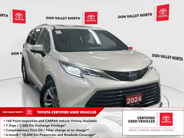2024 Toyota Sienna Limited 7-Passenger LIMITED PKG | CERTIFIE... in Cars & Trucks in City of Toronto